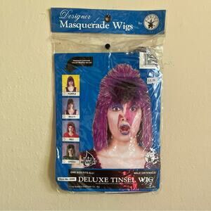 Vintage 1986 Rubie’s Costume Co Designer Masquerade Wig